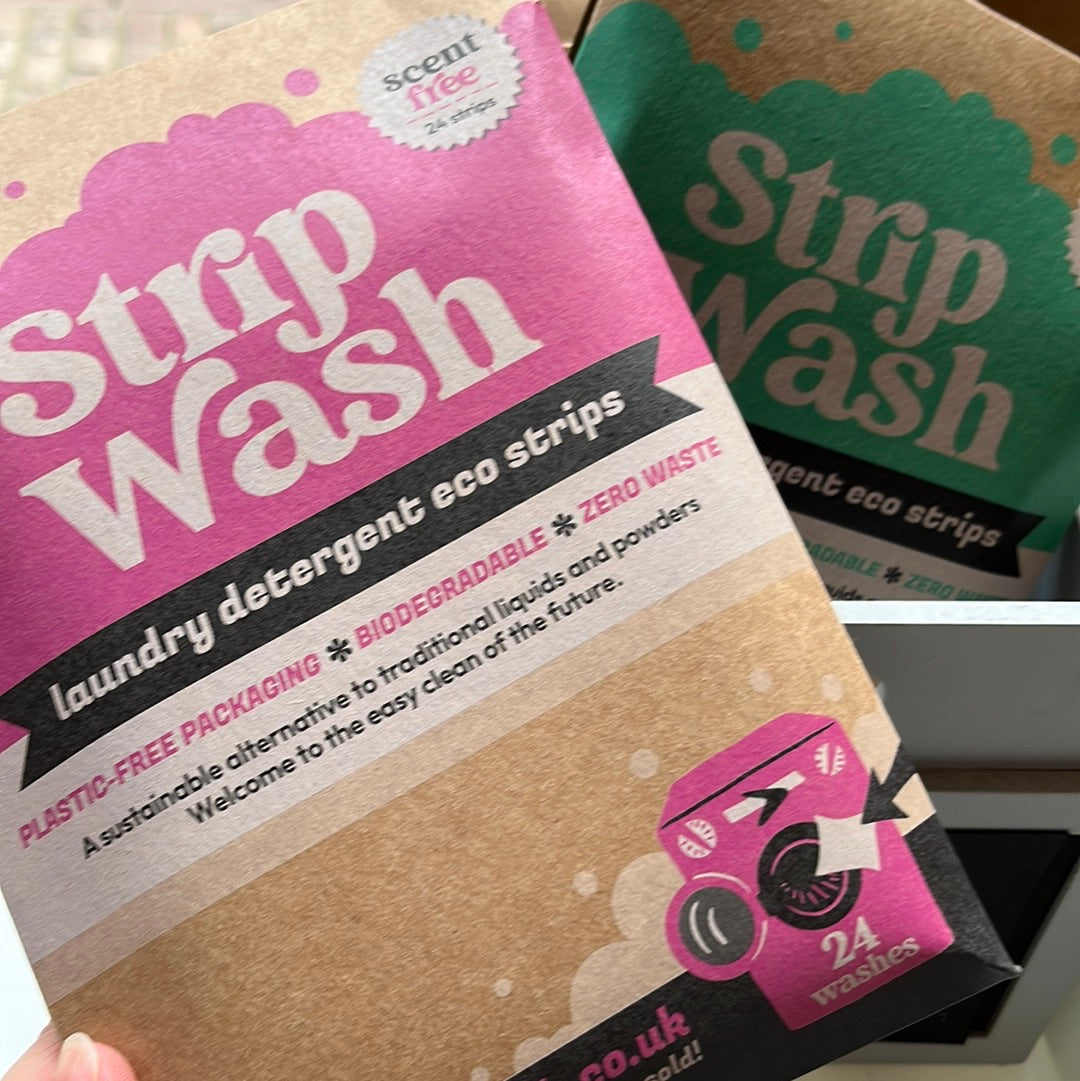 Strip Wash Laundry Sheets