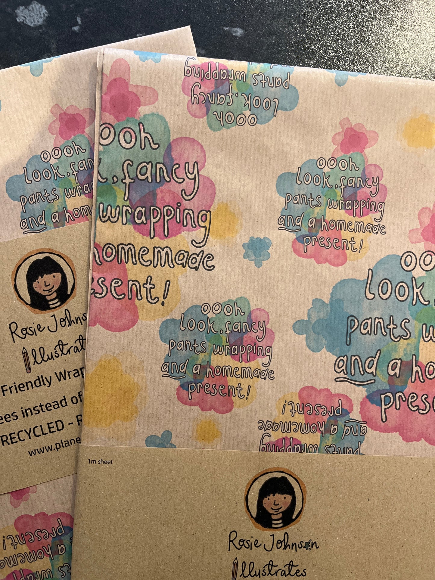 Wrapping Paper (printed locally with eco inks)
