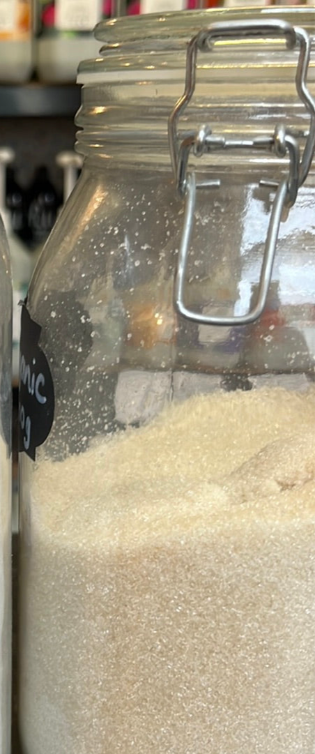 Organic unbleached Caster Sugar 100g