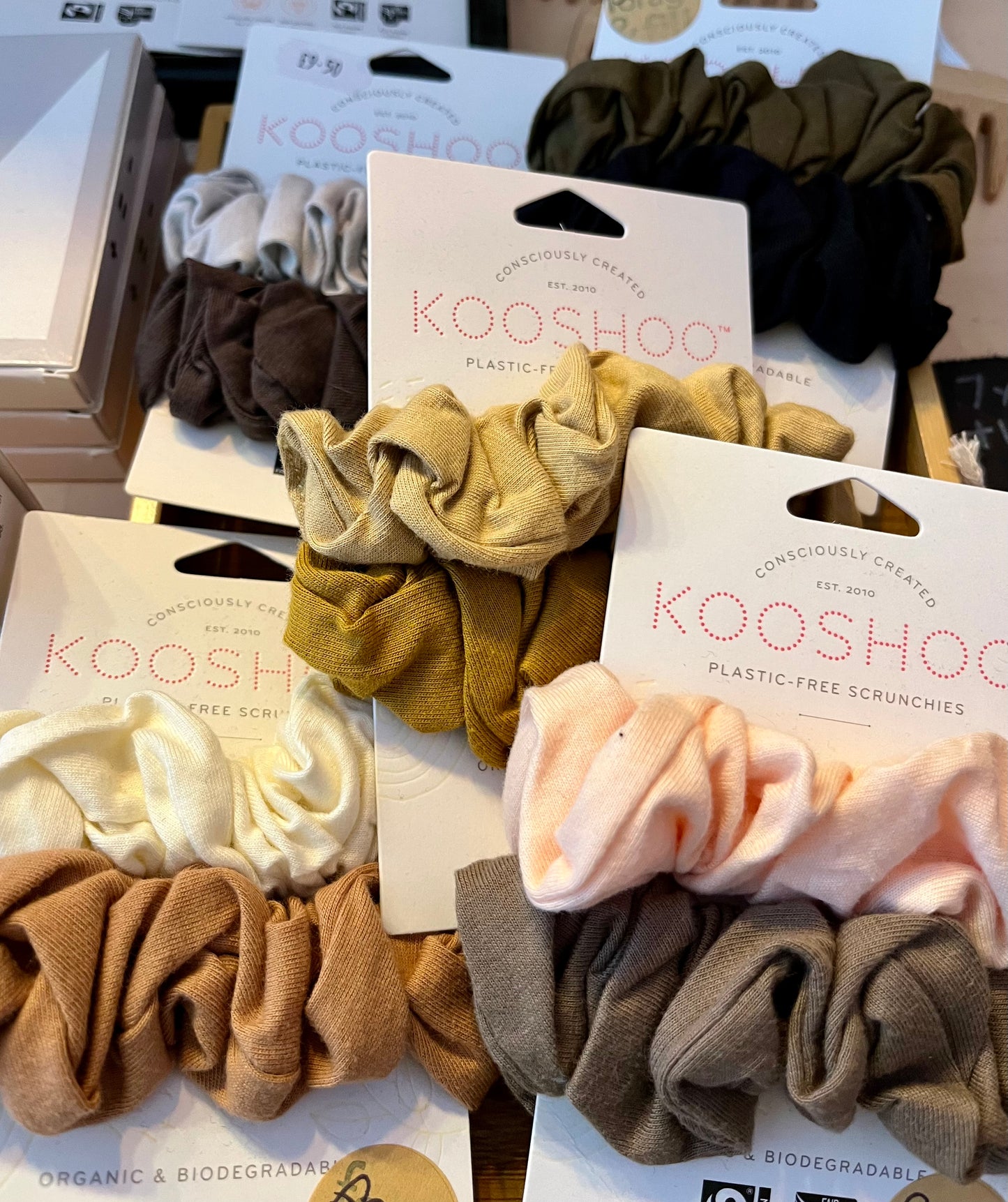 Kooshoo Organic Scrunchies
