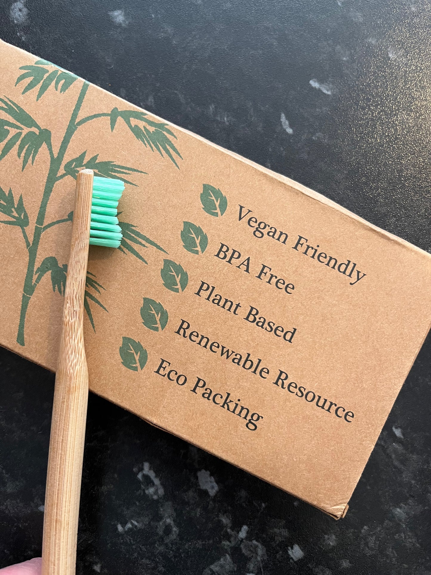 Bamboo Toothbrushes 4 pack (Adult size)