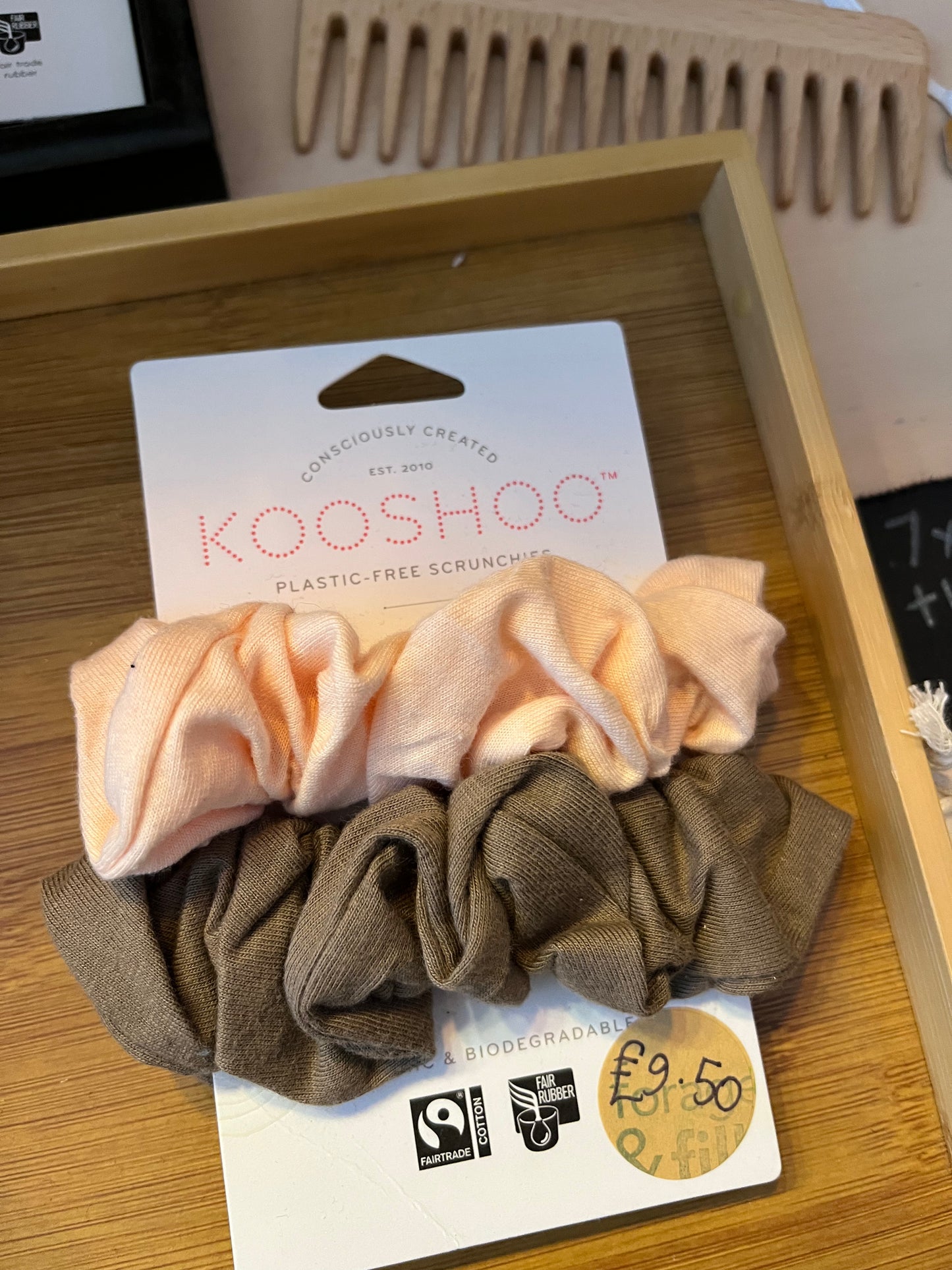 Kooshoo Organic Scrunchies