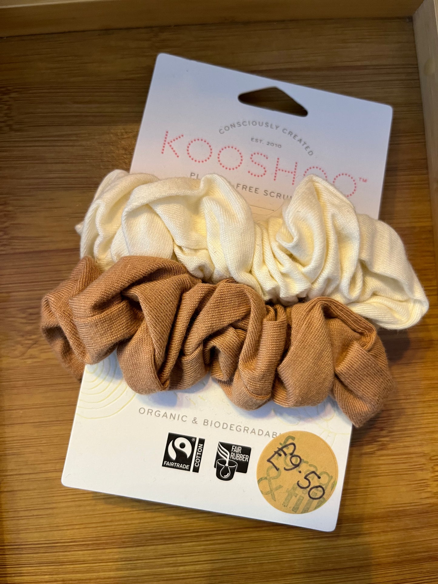 Kooshoo Organic Scrunchies