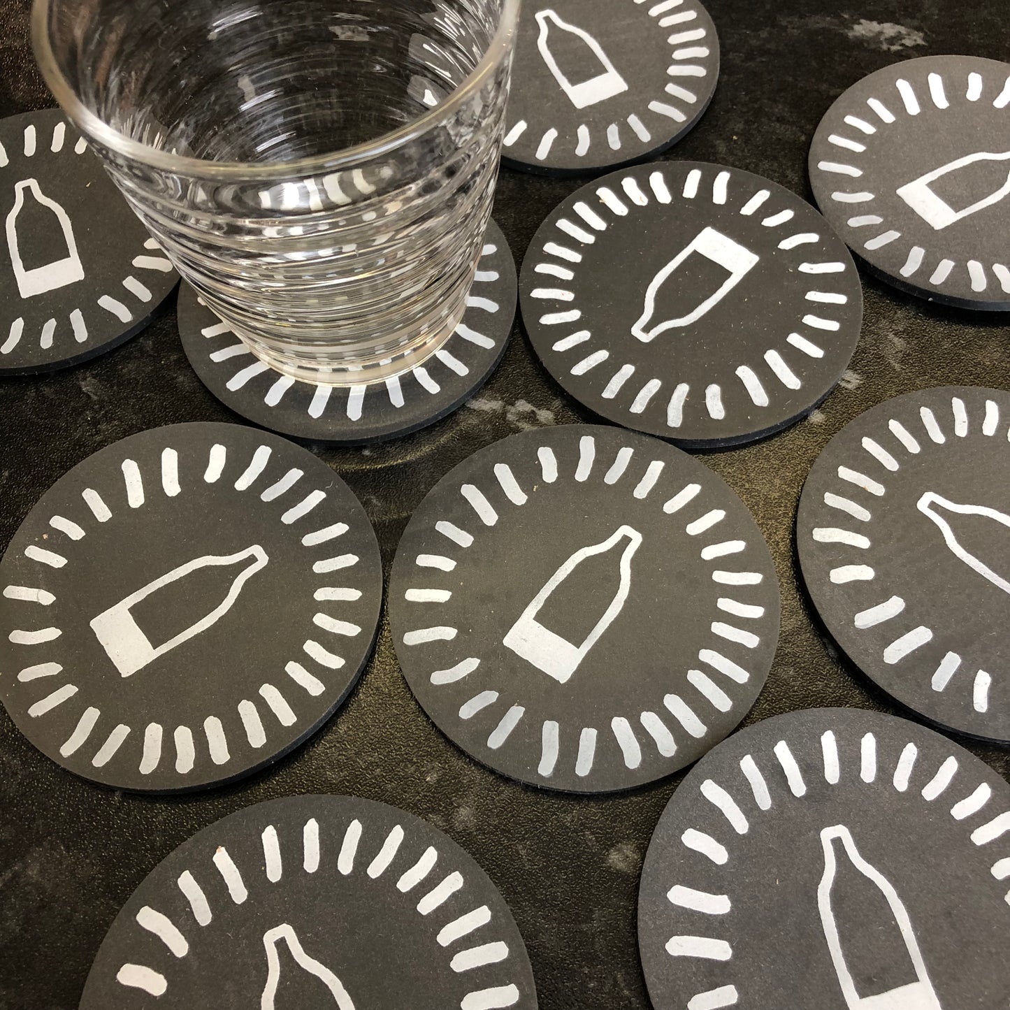 Fill Mat Coaster Silicone