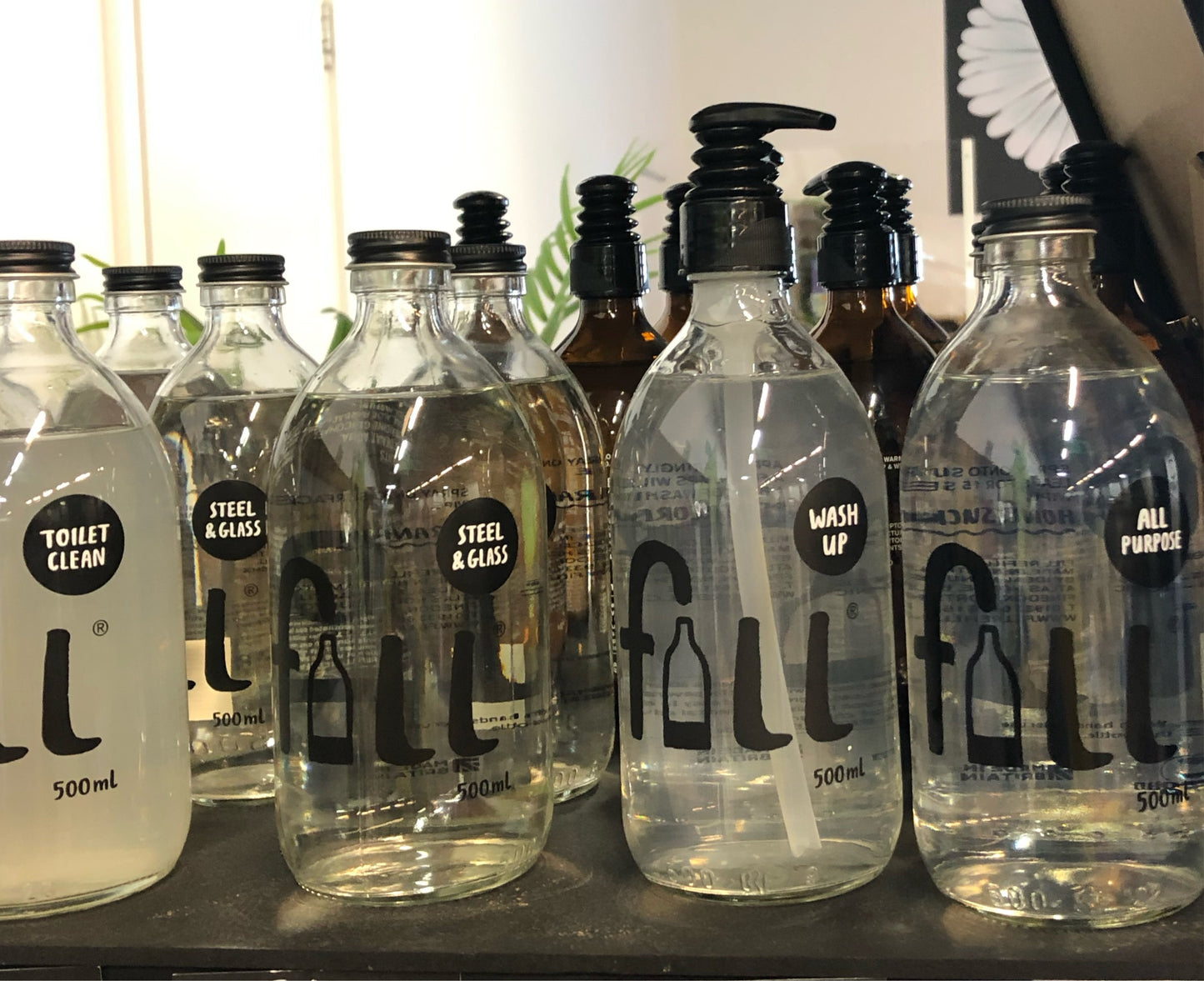 Fill Empty 500ml Glass Bottle