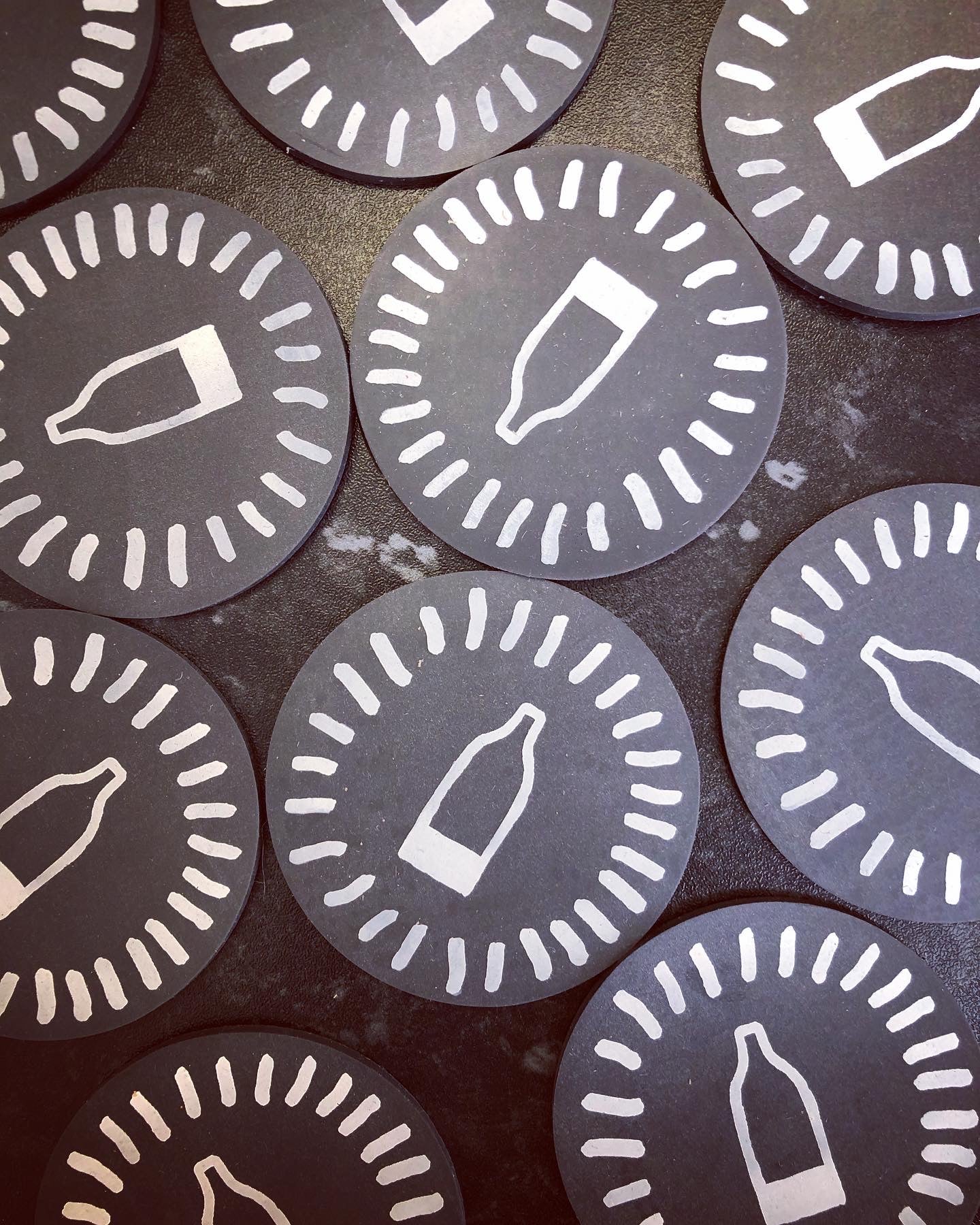 Fill Mat Coaster Silicone