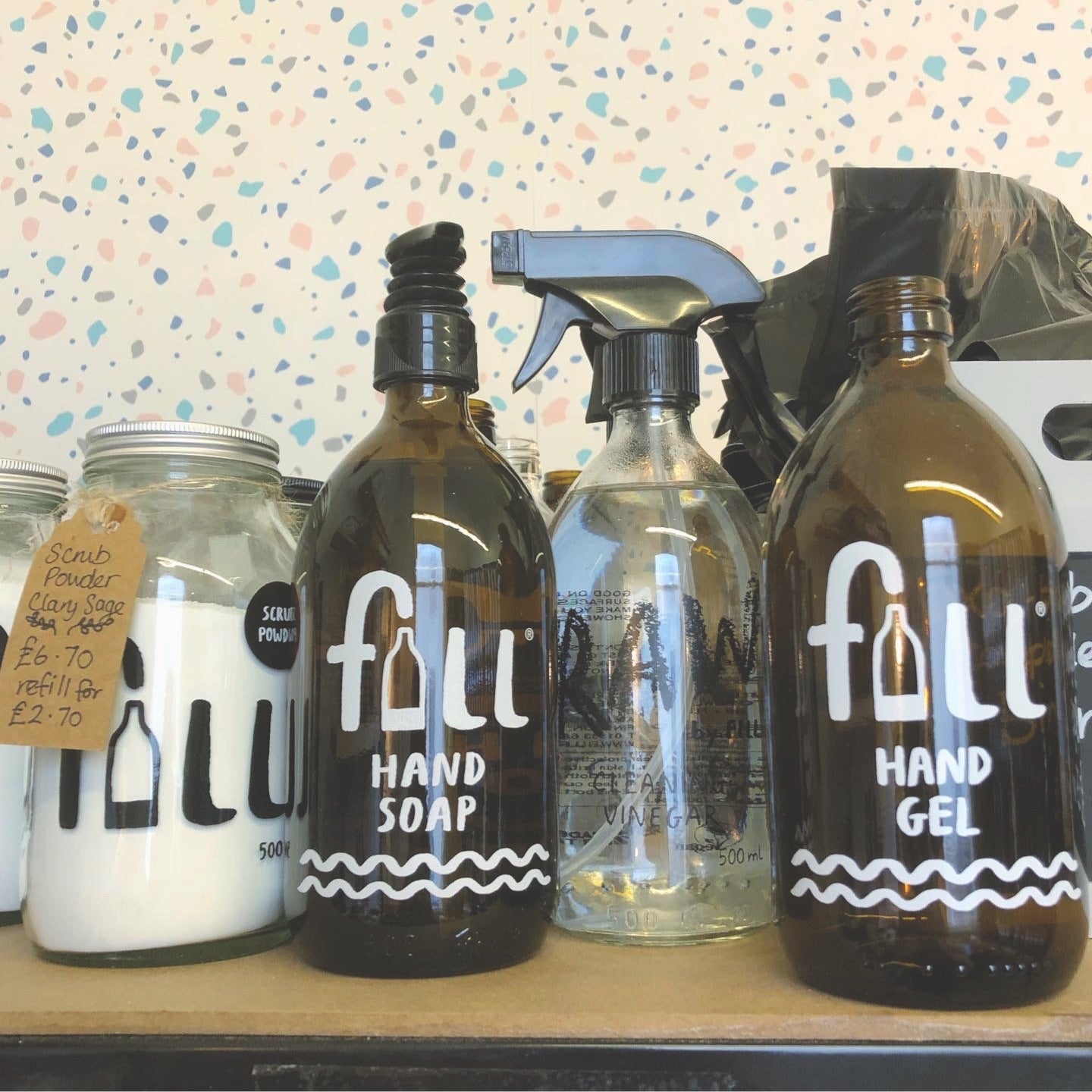 Fill Empty 500ml Glass Bottle