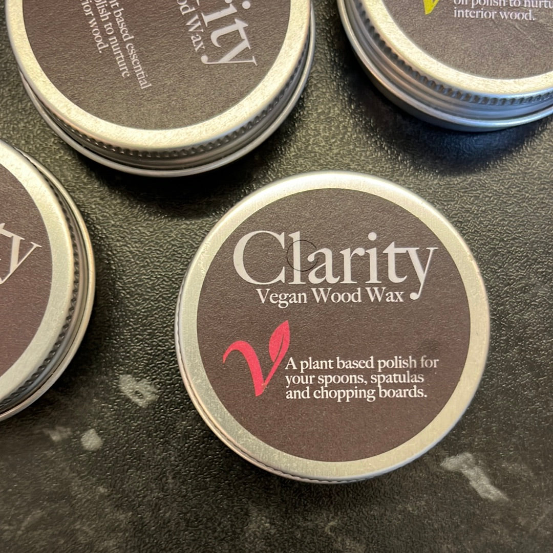 Clarity Vegan Wood Wax 30g tin